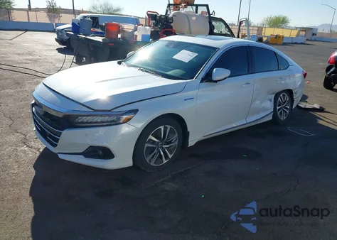2022 Honda Accord Hybrid Ex-L from USA, damaged, VIN 1HGCV3F59NA027168